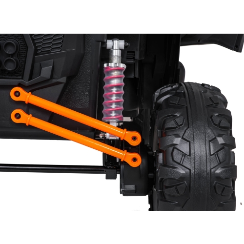 Pojazd Elektryczny RACING Road 2000 4x120W – Biały JL218.BIA